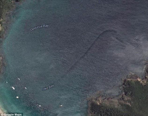 gambar misterius google earth